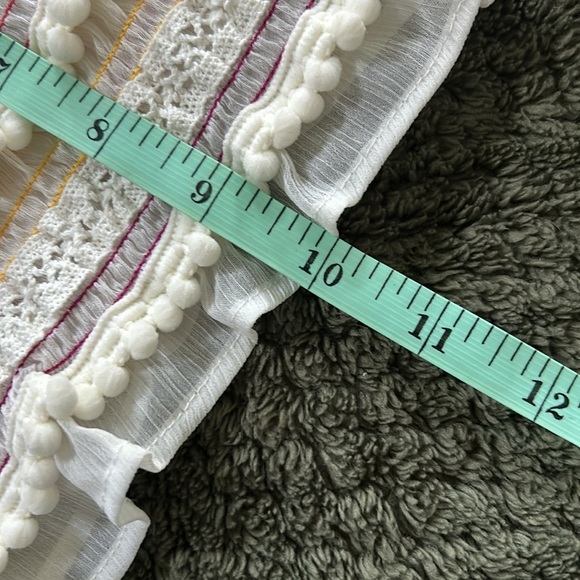 Rainbow stripped beaded tube top - Picture 9 of 9